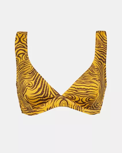 Γυναικείο Μαγιό Top Rock Club Siba Print Bikini για Μεγάλο Στήθος