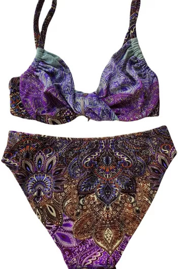 Bilitis Set Bikini Ψηλόμεσο Μοβ SHOPFLIX gr