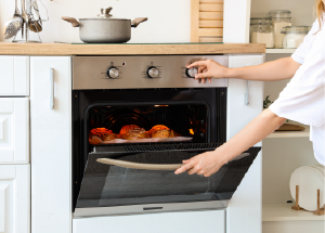 Ψήσιμο σε δυνατή φωτιά