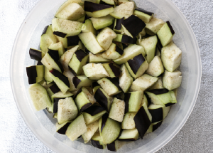 Μούλιασμα μελιτζάνας