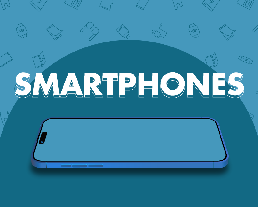 smartphone landing banner