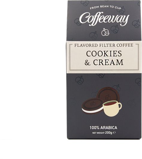 Καφές Φίλτρου Coffeeway Cookie & Cream 200gr