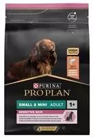 Ξηρά Τροφή Purina Pro Plan OptiDerma Small & Mini Adult 3kg για Ενήλικους Σκύλους Μικρόσωμων Φυλών με Σολομό