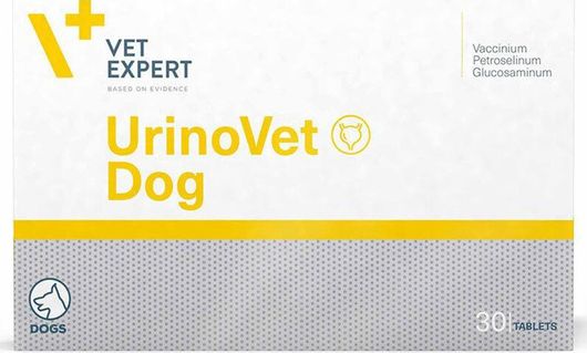 VetExpert UrinoVet Dog Συμπλήρωμα Διατροφής Σκύλου σε Δισκία 30 tabs για Ουροποιητικό/ Νεφρά