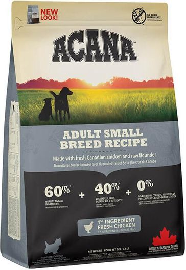 Acana Adult Small Breed 0.34kg Ξηρά Τροφή χωρίς Σιτηρά για Ενήλικους Σκύλους Μικρόσωμων Φυλών με Κοτόπουλο και Λαχανικά