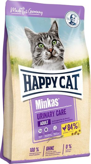 Ξηρά Τροφή Happy Cat Minkas Urinary Care 10kg για Ενήλικες Γάτες με Ευαίσθητο Ουροποιητικό με Πουλερικά