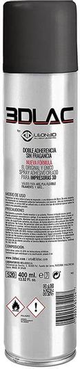 3Dlac Adhesion Spray 400 Ml (Abs Pla & Petg) (Var3Dprintlac)