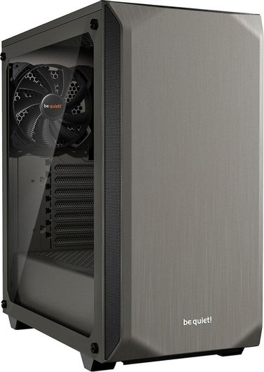 Κουτί Υπολογιστή Be Quiet Pure Base 500 Window με Πλαϊνό Παράθυρο Γκρι