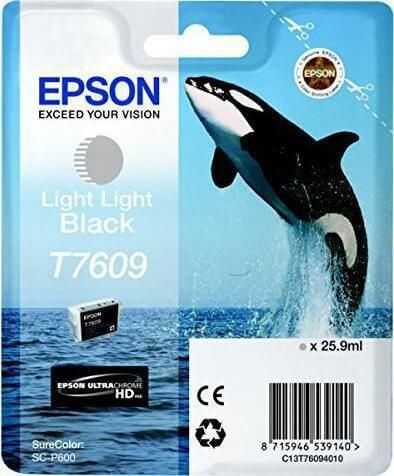 Epson T7609 Γνήσιο Μελάνι Εκτυπωτή InkJet Μπλε C13T76094010