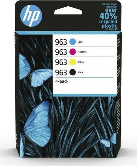 Μελάνια Εκτυπωτή Inkjet HP 963 Multi-Pack Κίτρινο / Κυανό / Ματζέντα / Μαύρο