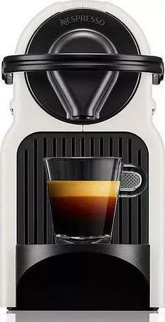 Καφετιέρα για Κάψουλες Krups Inissia XN1001 για Nespresso Πίεσης 19bar Λευκό