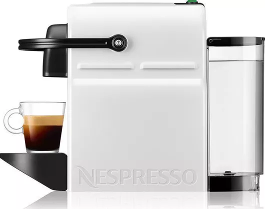 Καφετιέρα για Κάψουλες Krups Inissia XN1001 για Nespresso Πίεσης 19bar Λευκό
