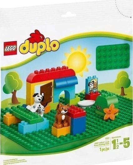 Lego Duplo Large Green Building Plate #2304