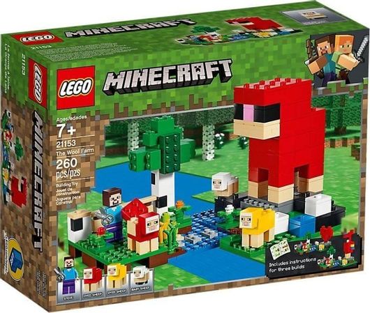 Lego Minecraft The Wool Farm 21153