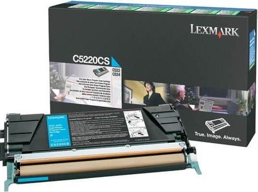 Lexmark C522/524/530 Cyan Toner (3K) (C5220Cs) (Lexc5220Cs)