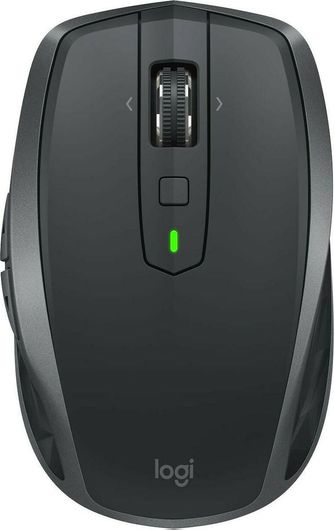Logitech MX Anywhere 2S Ασύρματο Bluetooth Mini Ποντίκι Μαύρο