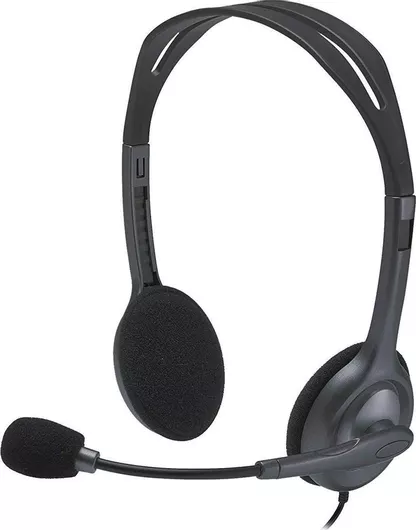 Multimedia Headset On Ear Logitech H111 3.5mm Jack