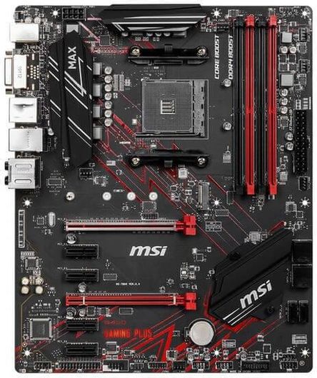 Msi B450 Gaming Plus Max (Am4) (7B86-016R) (Msi7B86-016R)