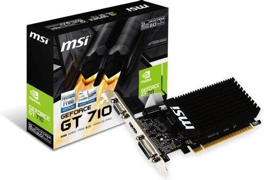 Msi Κάρτα Vga Gt710 2Gd3H Lp (V809-2000R) (Msiv809-2000R)