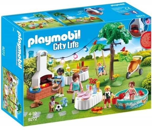 Playmobil City Life Πάρτυ Στον Κήπο με Barbecue 9272