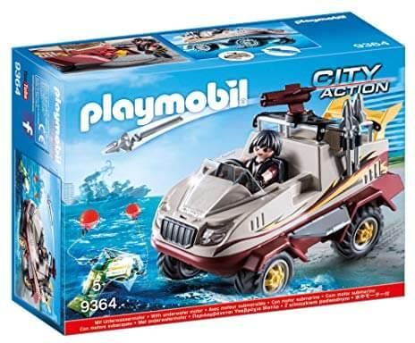 Playmobil City Action Αμφίβιο Όχημα Ομάδας Ειδικών Αποστολών () (Ply) #9364