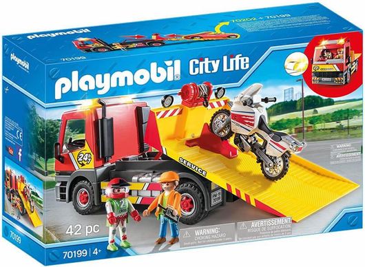 Playmobil City Life Φορτηγό Οδικής Βοήθειας (70199) (Ply70199)