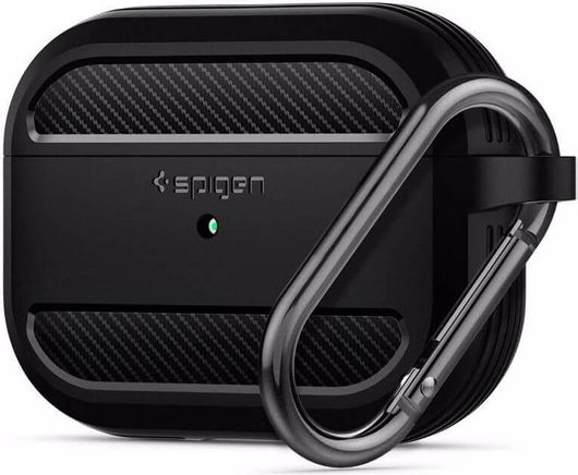 Spigen Rugged Armor For Airpods Pro. Black