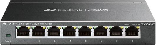 Switch TP-LINK TL-SG108E v6 Managed με 8 Θύρες Ethernet