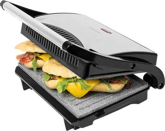 Cecotec Rock 'n' Grill Τοστιέρα Γκριλιέρα 700W Inox
