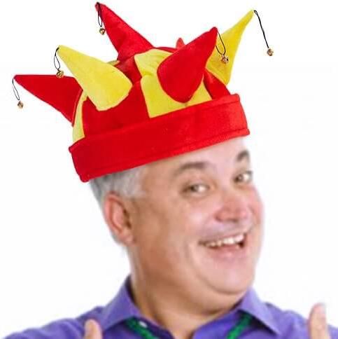 Καπέλο Τζόκερ με Κουδουνάκια στα Χρώματα της Ισπανικής Σημαίας