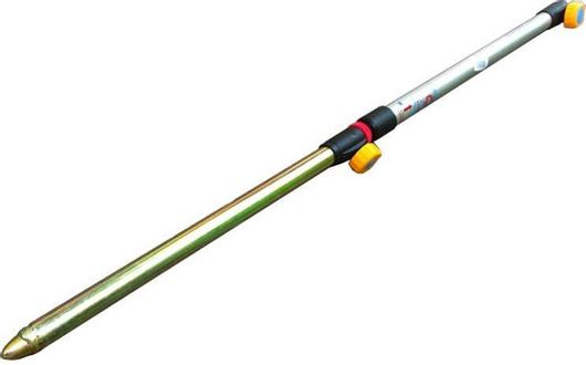 Βάση Ομπρέλας Golden Fleece Κρουστικό Κοντάρι Μεταλλικό 26-28mm Γκρι