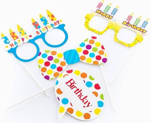 Σετ Αξεσουάρ Γενεθλίων για Διασκεδαστικές Φωτογραφίες Th3 Party 5τμχ