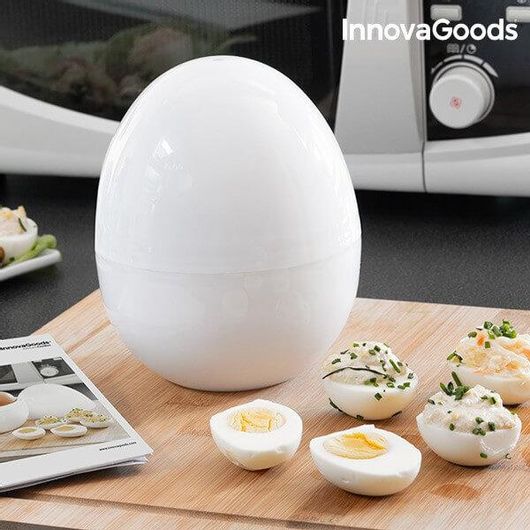 InnovaGoods V0101051 Συσκευή για Βράσιμο Αυγών για Φούρνο Μικροκυμάτων