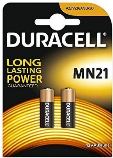 Αλκαλικές Μπαταρίες Duracell Security Drb212 Mn21 12V 1.5W (2 τμχ)