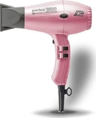 Πιστολάκι Μαλλιών Parlux 3500 Ionic Επαγγελματικό 2000W Ροζ