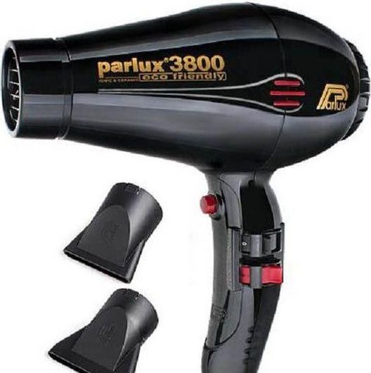 Parlux 3800 Ionic Επαγγελματικό Πιστολάκι Μαλλιών 2100W Black
