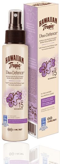 Αντηλιακό Mist Spray Hawaiian Tropic Duo Defence SPF15 100ml