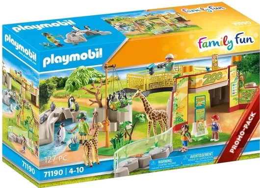 Playmobil Family Fun Ζωολογικός Κήπος για 4-10 ετών