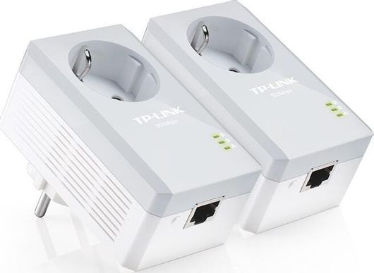 PowerLine TP-Link TL-PA4010PKIT AV600 Adapter με AC Pass Through Starter Kit v2.4