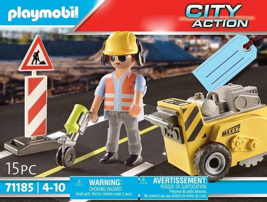 Playmobil City Action Οδικά Έργα για 4-10 ετών