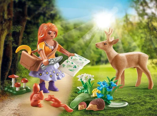 Playmobil Family Fun Βοτανολόγος για 4-10 ετών