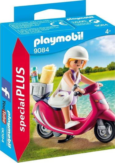 Playmobil Special Plus Κοπέλα με Σκούτερ για 4+ Ετών #9084