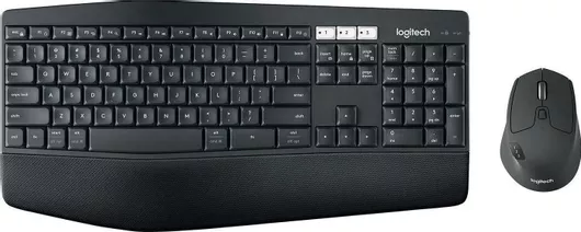 Gaming Πληκτρολόγιο Combo με Ποντίκι Logitech MK850 Performance Αγγλικά US Μαύρο
