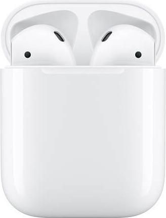 Apple AirPods 2nd Generation Earbuds με Lightning Charging Case Λευκό