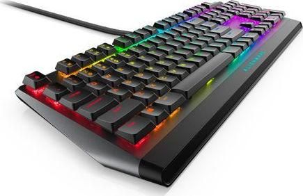 Gaming Πληκτρολόγιο Alienware Low-Profile Cherry MX Red Low Profile Αγγλικά US Μαύρο