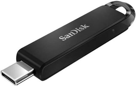 Sandisk Ultra 128GB USB 3.1 Stick με σύνδεση USB-C Μαύρο