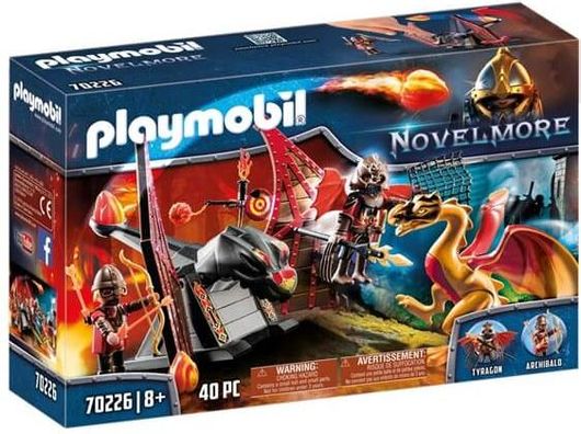 Playmobil NovelMore Ιππότες Του Μπέρναμ Με Δράκο 70226