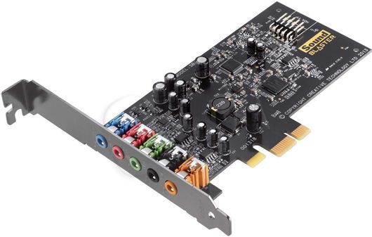 Κάρτα Ήχου Creative Sound Blaster Audigy FX Bulk 5.1 Εσωτερική PCI Express Μαύρο