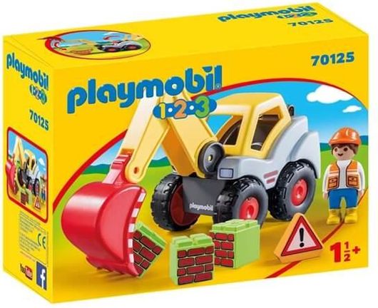 Playmobil 123 Φορτωτής Εκσκαφέας 70125