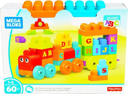 Τουβλάκια Mega Bloks Megabloks Τρενάκι Abc Dxh35
